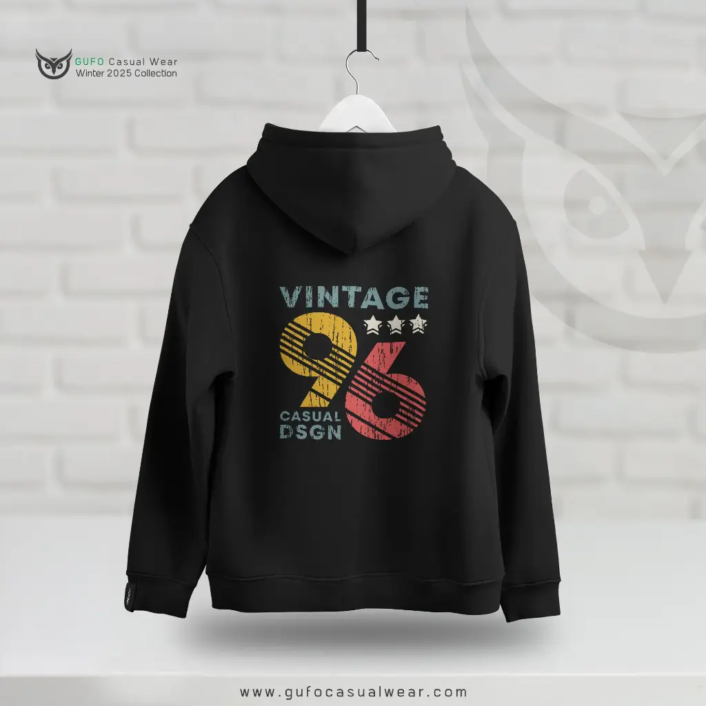 Milton Oversized Hoodie - Vintage 96