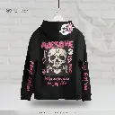 Milton Oversized Hoodie - Keep calm, Enjoy life