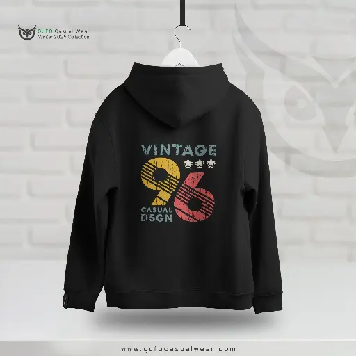 Milton Oversized Hoodie - Vintage 96
